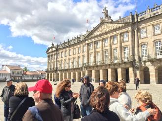 Visitando Santiago de Compostela