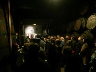 Visitando a Casa Ferreira, no Porto. 