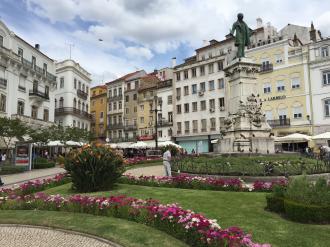 Passeando em Coimbra. 