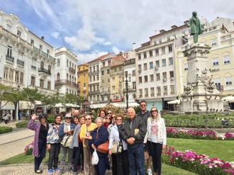 Passeando em Coimbra. 