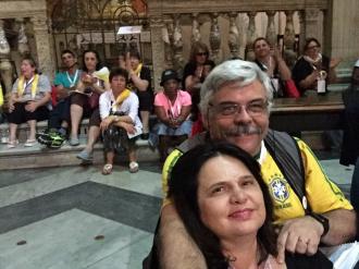 Participando do Jubileu de Ouro