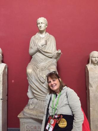 No Museu Vaticano