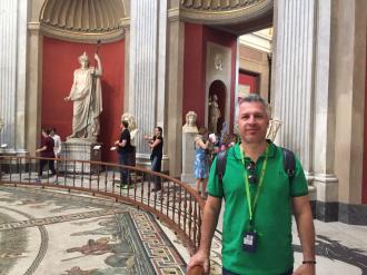 No Museu Vaticano