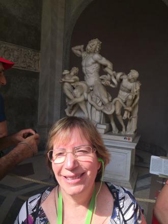 No Museu Vaticano