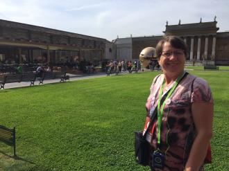 No Museu Vaticano