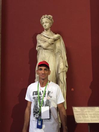 No Museu Vaticano