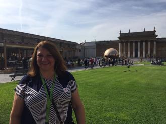 No Museu Vaticano