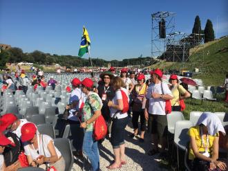 No Circo Massimo em Roma