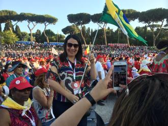 No Circo Massimo em Roma