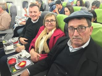 A caminho de Israel. 