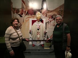 Visitando o Museu de Cera.