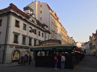 Passeando em Praga. 