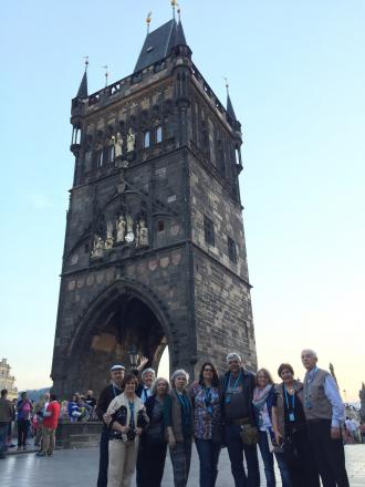 Passeando em Praga. 