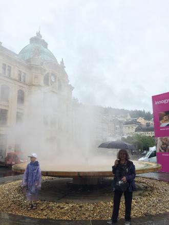 Passeando em Karlovy Vary. 