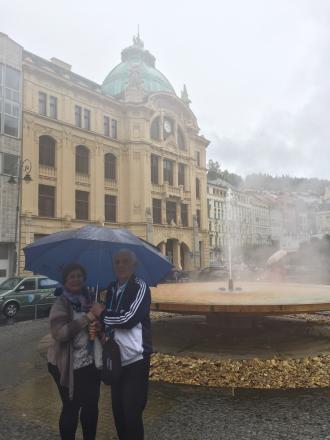 Passeando em Karlovy Vary. 