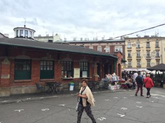 Passeando em Cracóvia. 