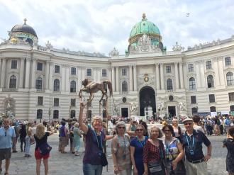 Visitando Viena. 