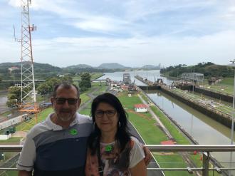Passeando pelo Canal do Panamá. 