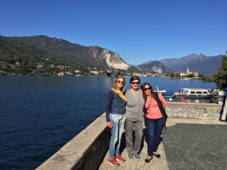 Passeando por Lago Maggiore. 
