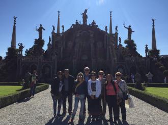 Passeando por Lago Maggiore. 