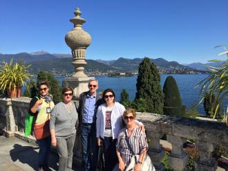 Passeando por Lago Maggiore. 