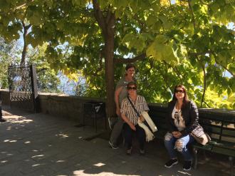 Passeando por Lago Maggiore. 