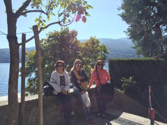 Passeando por Lago Maggiore. 