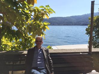 Passeando por Lago Maggiore. 