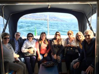 Passeando por Lago Maggiore. 