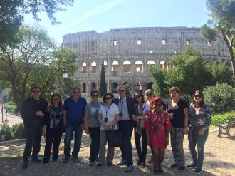 Passeando por Roma.