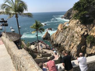passeando em Acapulco