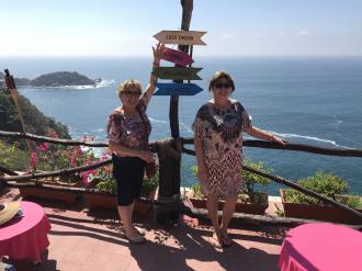 passeando em Acapulco