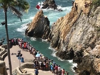 passeando em Acapulco