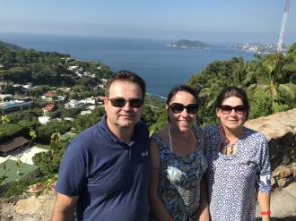 passeando em Acapulco