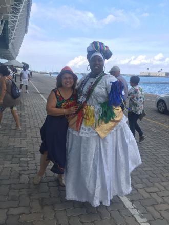 Em Salvador.