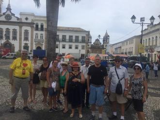 Em Salvador.