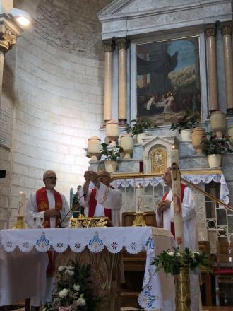 Em Caná, na Renovação dos Votos do Matrimônio. 