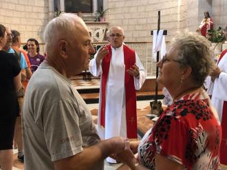 Em Caná, na Renovação dos Votos do Matrimônio. 