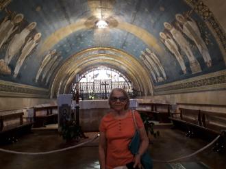 Na Igreja da Transfiguração. 