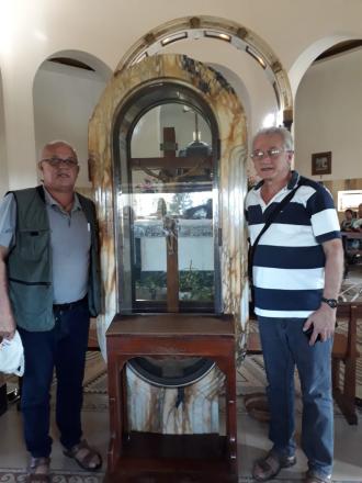 Na Igreja do Primado de Pedro. 