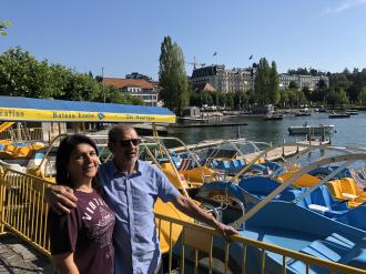 Visitando Lausanne. 