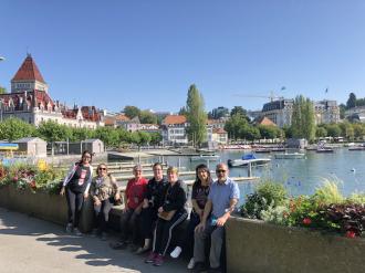 Visitando Lausanne. 