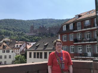 Passeio em Heidelberg. 