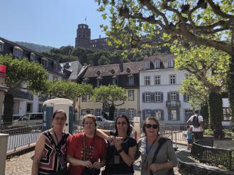 Passeio em Heidelberg. 