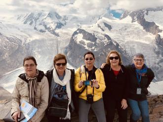 Visitando Gornergrat. 