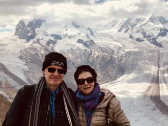 Visitando Gornergrat. 