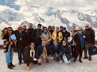 Visitando Gornergrat. 