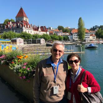 Visitando Lausanne. 