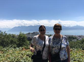 Visitando Lausanne. 