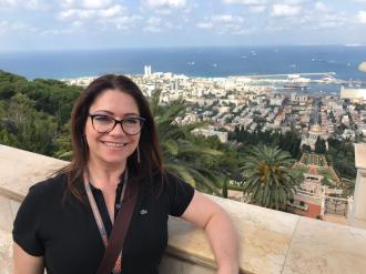 Jardins Bahai em Haifa. 